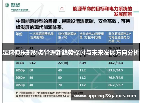 足球俱乐部财务管理新趋势探讨与未来发展方向分析